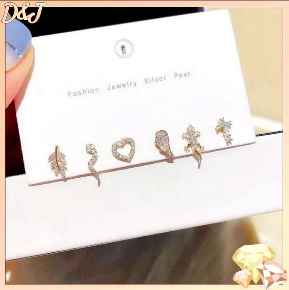 🍒 925 Critter Earring Set
